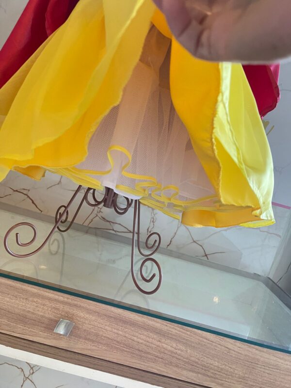 Vestido Longo de Luxo Branca de Neve - Image 3